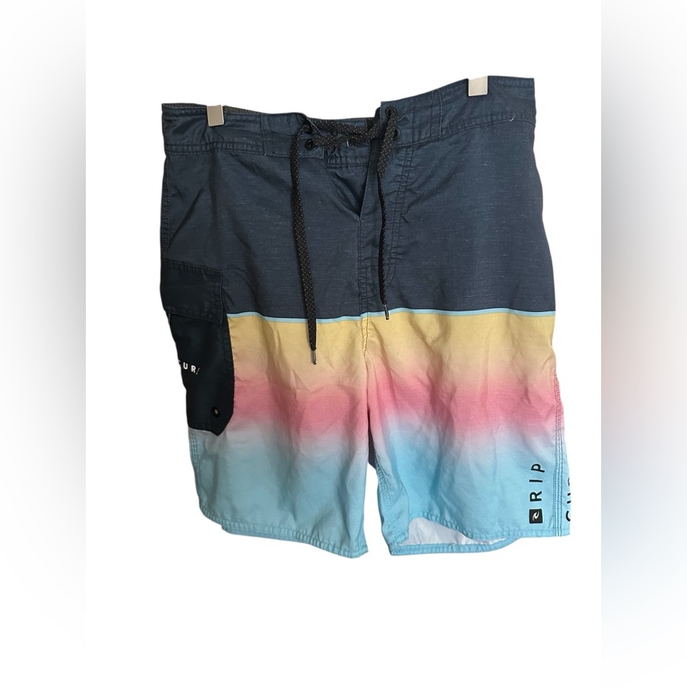 Rip Curl Multicolor Gradient Swim Shorts